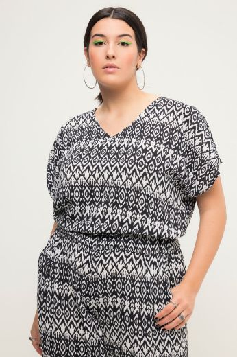 Plus size veliki brojevi Bluza veći model, V-izrez za punije