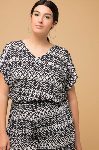 Plus size veliki brojevi Bluza veći model, V-izrez za punije