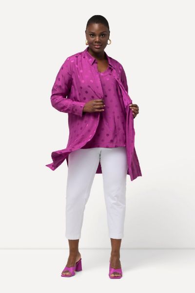 Veliki brojevi Bluza dugih rukava duži model moda za punije