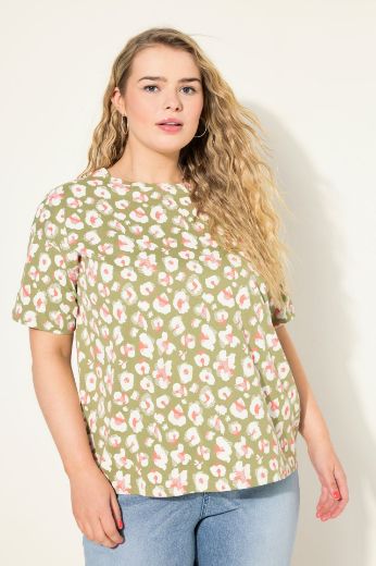 Plus size veliki brojevi Majica kratkih rukava širi model za punije