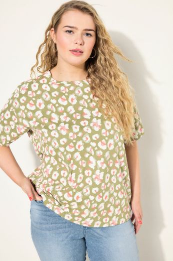 Plus size veliki brojevi Majica kratkih rukava širi model za punije