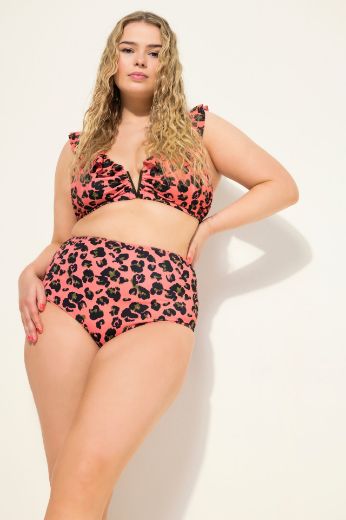 Plus size veliki brojevi Kupaći kostim s leopard printom za punije