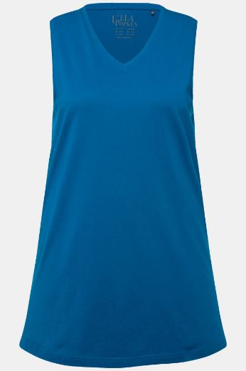 Plus size veliki brojevi Majica V izrez Basic top za punije