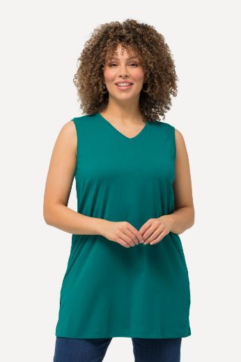 Plus size veliki brojevi Majica V izrez Basic top za punije