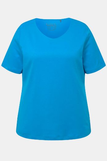 Plus size veliki brojevi Majica Slim Fit V ovrtanik za punije