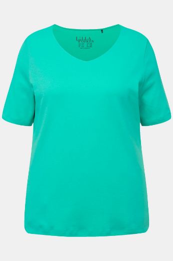 Plus size veliki brojevi Majica Slim Fit V ovrtanik za punije