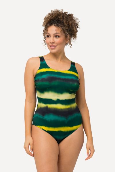 Veliki brojevi Kupaći kostim jednodijelni okruglog izreza moda za punije