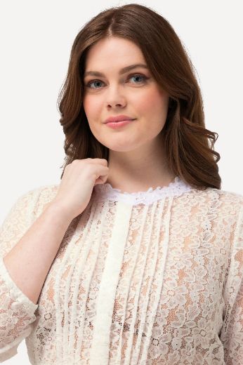 Plus size veliki brojevi Bluza s 3/4 rukavima elastičnog ruba za punije