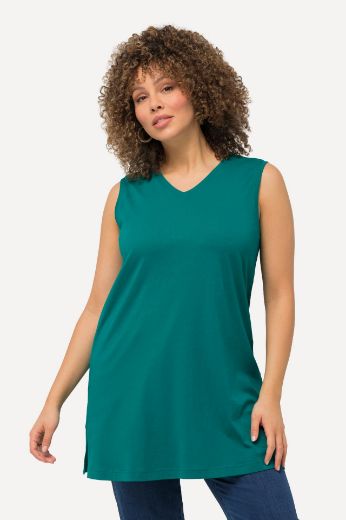 Plus size veliki brojevi Majica V izrez Basic top za punije