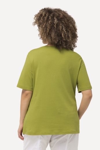 Plus size veliki brojevi Majica Slim Fit V ovrtanik za punije