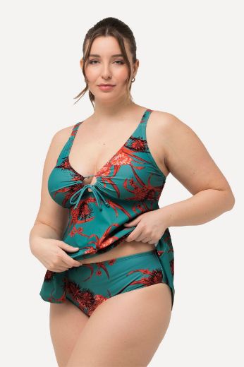 Plus size veliki brojevi Kupaći kostim Tankini cvjetnog printa za punije