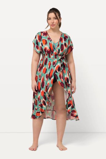 Plus size veliki brojevi Kaftan kratkih rukava za punije