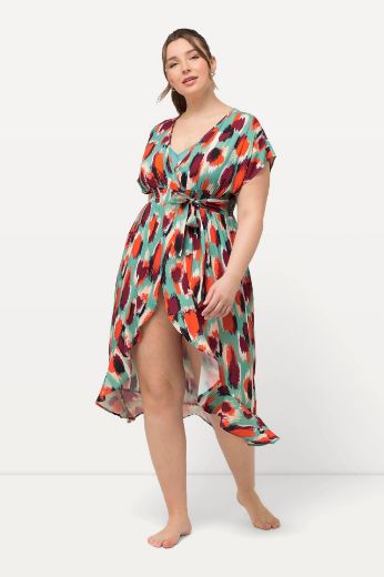 Plus size veliki brojevi Kaftan kratkih rukava za punije