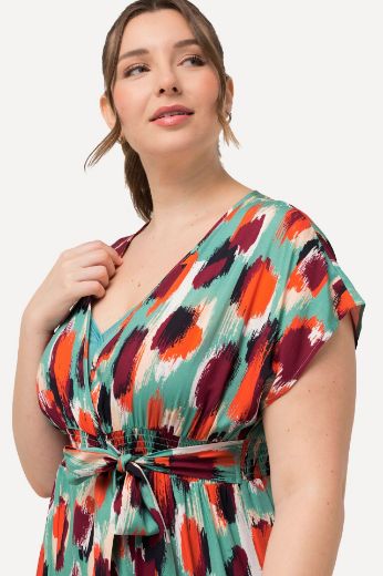 Plus size veliki brojevi Kaftan kratkih rukava za punije