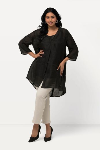 Plus size veliki brojevi Bluza bez rukava A kroja za punije