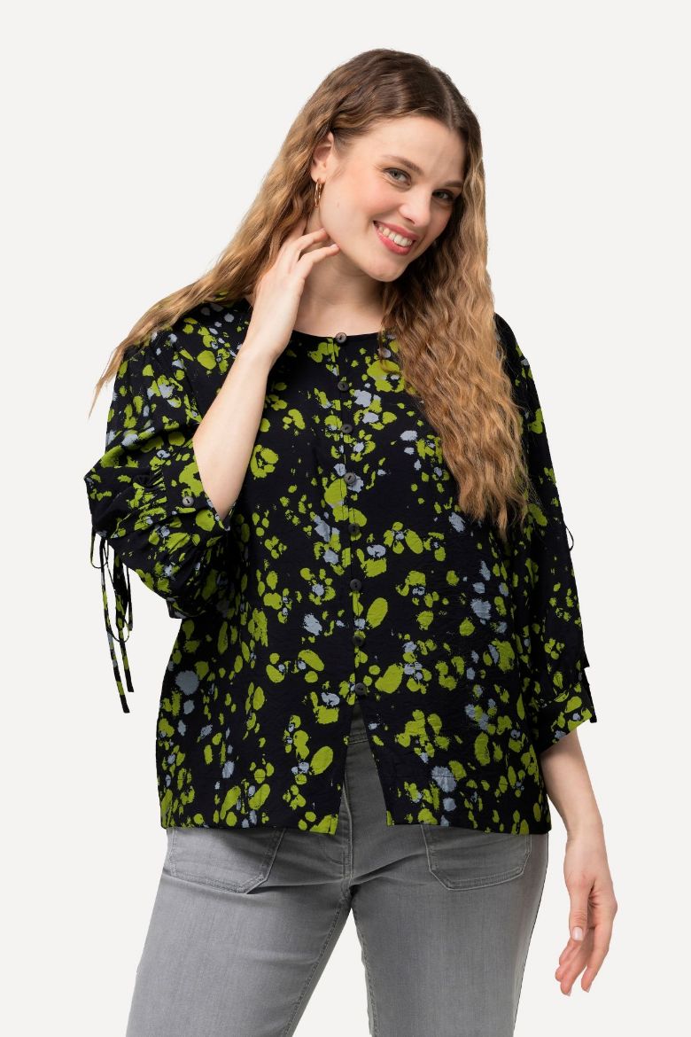 Plus size veliki brojevi Bluza s 3/4 rukavima za punije