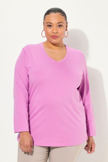 Plus size veliki brojevi Majica Basic dugi rukavi za punije