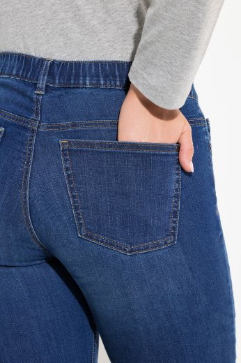 Plus size veliki brojevi Hlače traper Bootcut za punije