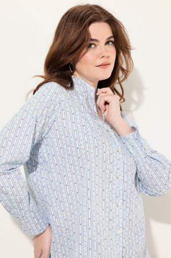 Plus size veliki brojevi Bluza dugih rukava s printom za punije