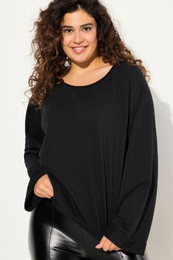 Plus size veliki brojevi Majica dugih rukava okruglog izreza za punije