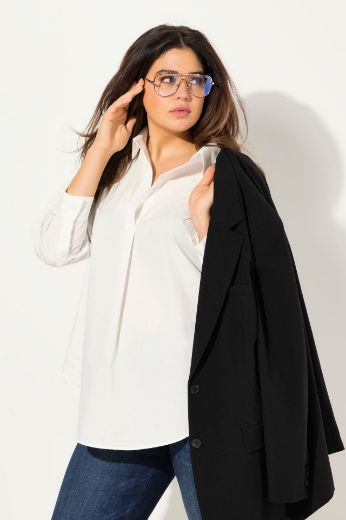 Plus size veliki brojevi Bluza dugih rukava šireg kroja za punije