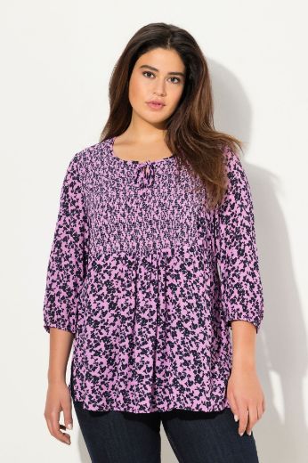 Plus size veliki brojevi Bluza s cvjetnim printom za punije