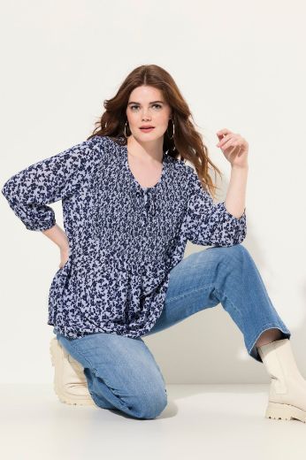 Plus size veliki brojevi Bluza s cvjetnim printom za punije