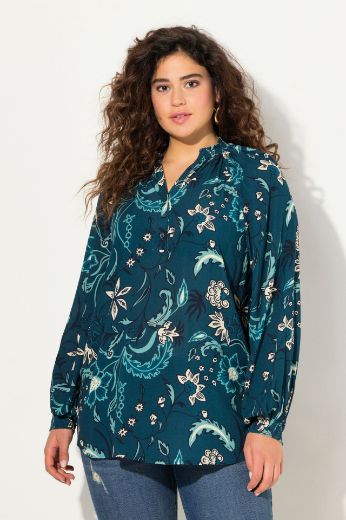 Plus size veliki brojevi Bluza dugih rukava s printom za punije