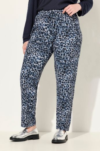 Plus size veliki brojevi Hlače s leopard printom za punije