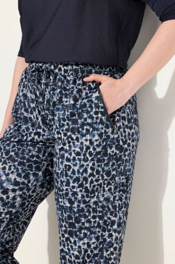 Plus size veliki brojevi Hlače s leopard printom za punije