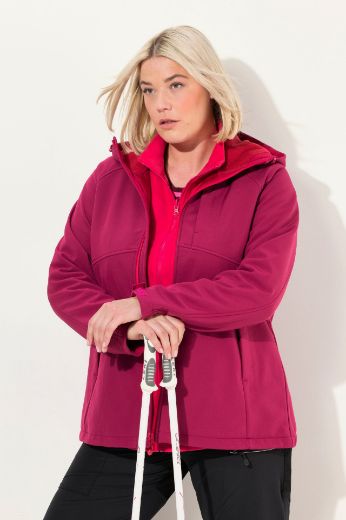 Plus size veliki brojevi Jakna sportska s kapuljačom za punije