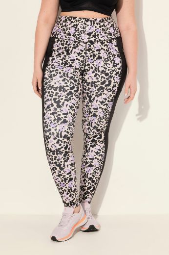 Plus size veliki brojevi Tajice s leopard printom za punije