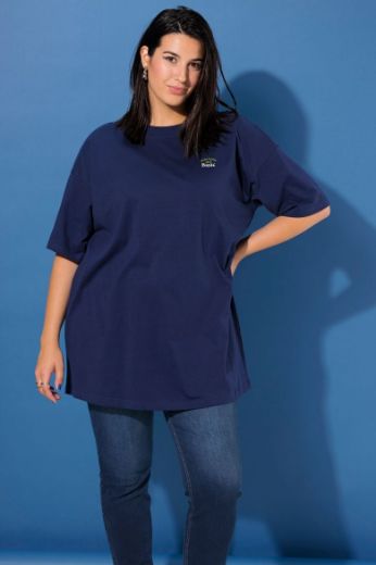 Plus size veliki brojevi Majica šireg kroja s natpisima za punije