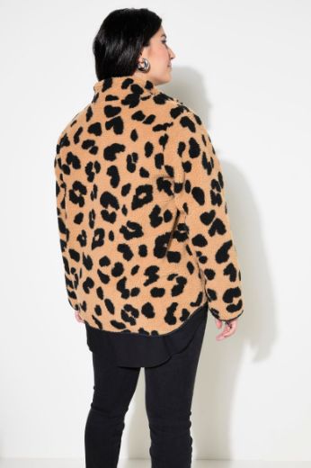 Plus size veliki brojevi Jakna lagana s leopard printom za punije