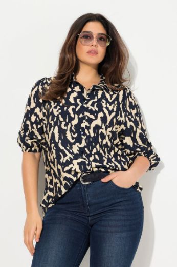 Plus size veliki brojevi Bluza 3/4 rukavi za punije