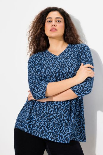 Plus size veliki brojevi Majica 3/4 rukava za punije