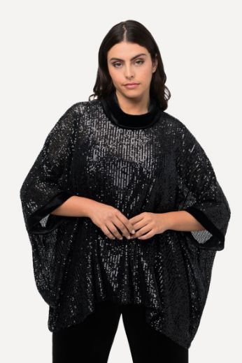 Plus size veliki brojevi Majica elegantna spuštenih rukava za punije