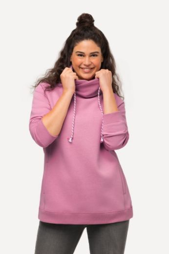 Plus size veliki brojevi Majica sportska s rol kragnom za punije