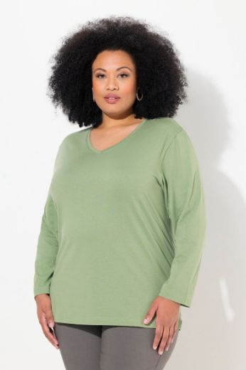 Plus size veliki brojevi Majica Basic dugi rukavi za punije