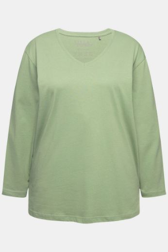 Plus size veliki brojevi Majica Basic dugi rukavi za punije