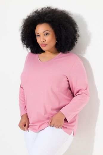 Plus size veliki brojevi Majica Basic dugi rukavi za punije