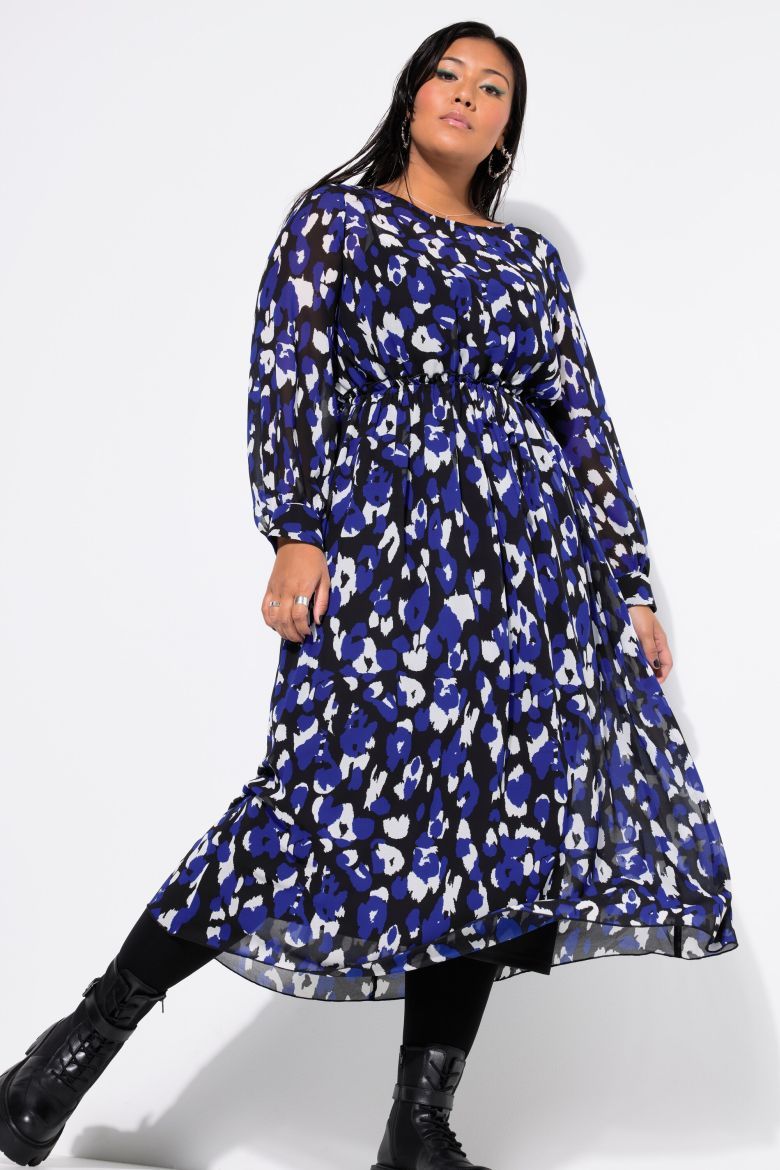 Plus size veliki brojevi Haljina maxi A kroja za punije