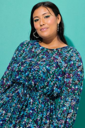 Plus size veliki brojevi Haljina maxi A kroja za punije