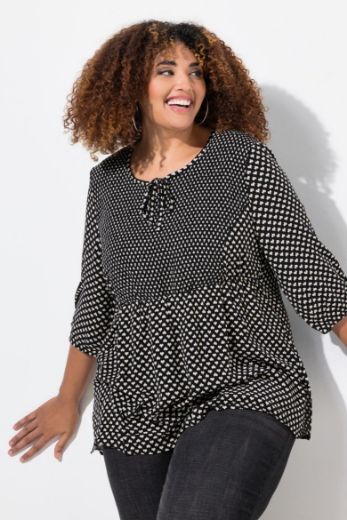 Plus size veliki brojevi Bluza 3/4 rukava A kroja za punije