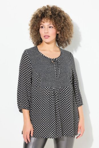 Plus size veliki brojevi Bluza 3/4 rukava A kroja za punije