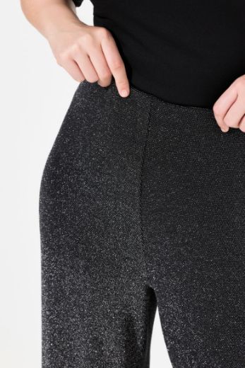 Plus size veliki brojevi Hlače elastčnog struka ravnih nogavica za punije