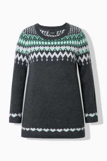 Plus size veliki brojevi Pulover dugih rukava za punije