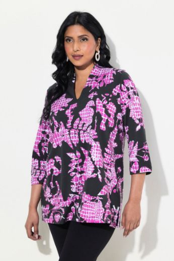 Plus size veliki brojevi Bluza 3/4 rukava za punije