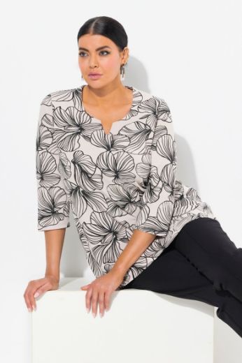 Plus size veliki brojevi Majica 3/4 rukava za punije