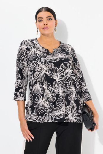 Plus size veliki brojevi Majica 3/4 rukava za punije